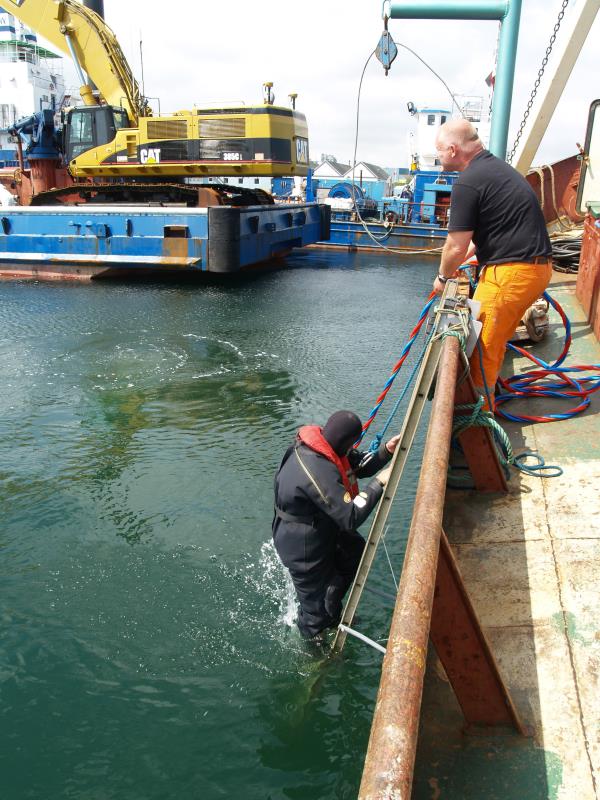 Commercial diving Sea Worker