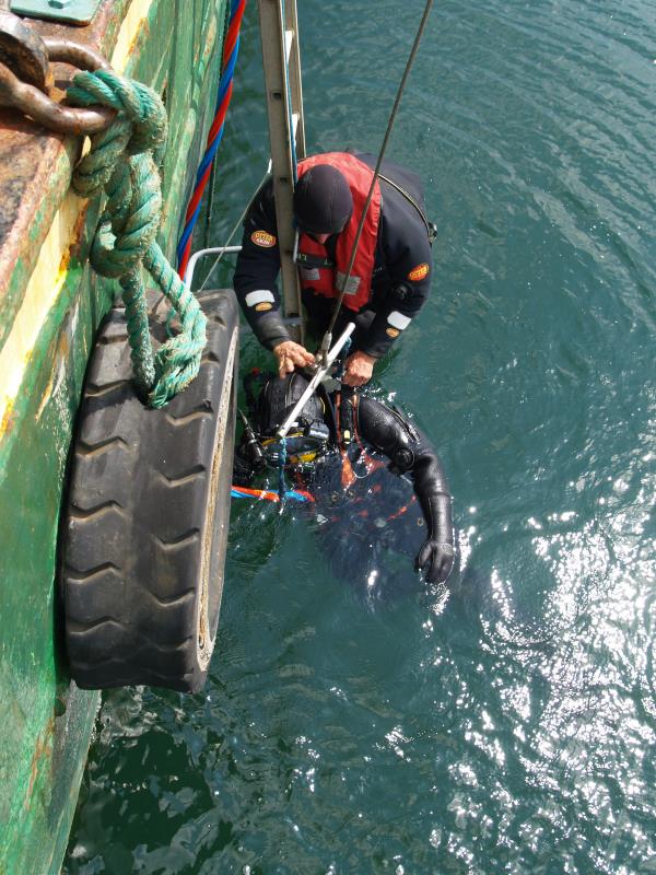 Commercial diving Sea Worker